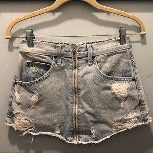 Blue jean Carmar skirt